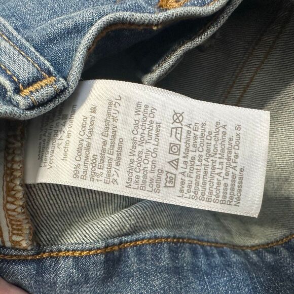 J Crew size 31 normcore mid-rise flare crop jeans - Picture 4 of 5